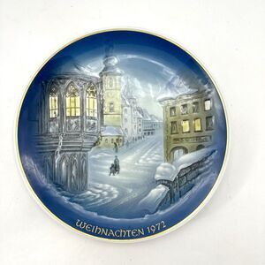 1962 63.Rosenthal Weihnachten (Christmas Plate) Germany Vintage